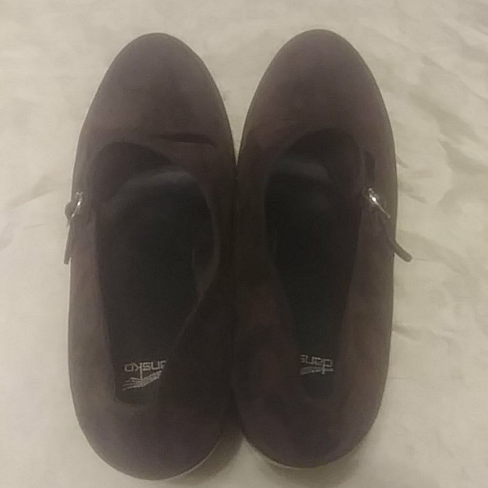 Dansko Tara Suede Mary Jane Heels - Picture 4 of 5